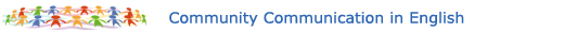 Community communication education in English