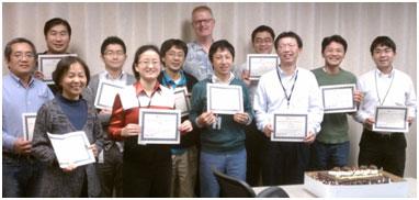 Effective Communication At Work Class graduation ceremony.